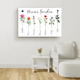 Grandma's Garden - Family-Canvas