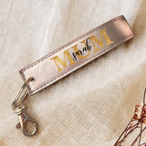 Mum - Personalised PU keychain with names for Mothers and Grandmothers