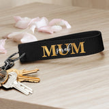 Mum - Personalised PU keychain with names for Mothers and Grandmothers